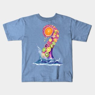 Fruity Octopus Kids T-Shirt